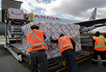L’avion-cargo d’Air Canada, un 767-300ER de Boeing, à Halifax